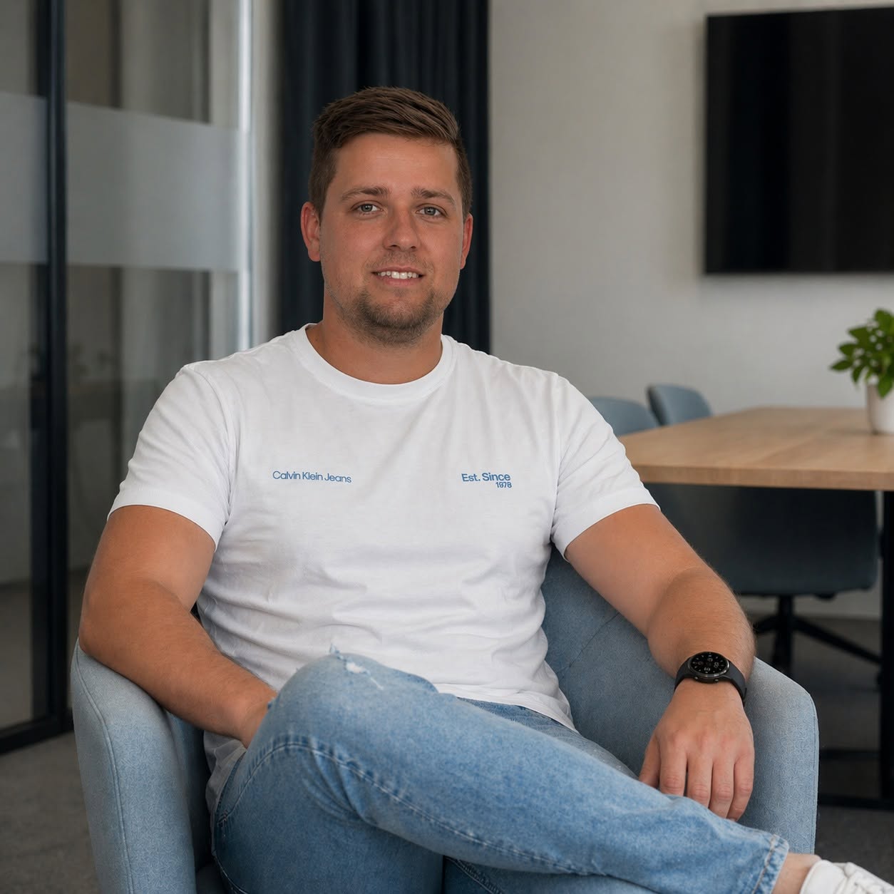 Filip Barto&scaron; v kancel&aacute;ři WEBOO